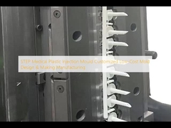 STEP Medical Plastic Injection Mould Disesuaikan Desain dan Pembuatan Cetakan Murah