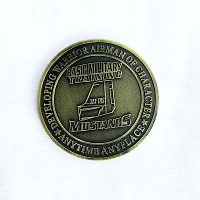 Souvenir Koin Perunggu Berlapis Logam Die Casting Koin Peringatan