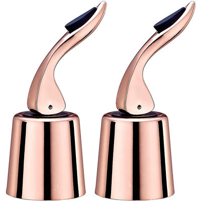 Zinc Die Casting Moulding Mirror Polishing Sealed Safety Metal Wine Stopper
