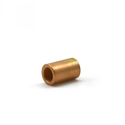 Paduan Logam Berbasis Tembaga Sintering Press Moulding Oil Bearing Axle Sleeve