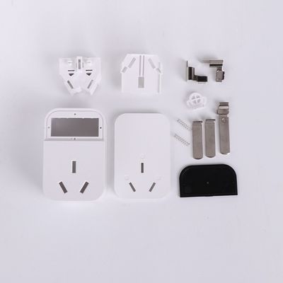 Inframerah 16A WIFI Intelligent Timing Socket Perumahan Tiga Lubang Standar Internasional