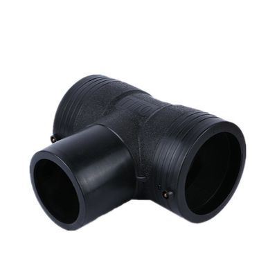 Cetakan Injeksi Plastik Hitam Tee Wire Mesh Skeleton Composite PE Electrofusion Pipe Fitting Joint