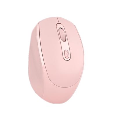 Pink Wireless Mouse Mould Isi Ulang Silent Mouse Bluetooth Dual Mode Game Mouse Makaron Multi Color