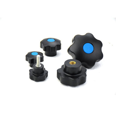 0.01mm Injection Moulding Nilon Plum Blossom Knob Handwheel Mekanik Nylon Seven Star Handle