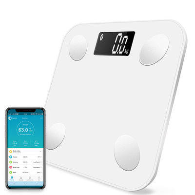 Cetakan Injeksi Disesuaikan Skala Lemak Tubuh Rumah Tangga ABS Skala Berat Badan Elektronik Bluetooth