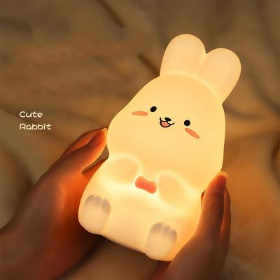1.2738 Cetakan Injeksi Plastik Kelinci Silikon Kamar Tidur Menepuk Lampu Malam