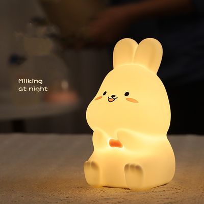 1.2738 Cetakan Injeksi Plastik Kelinci Silikon Kamar Tidur Menepuk Lampu Malam
