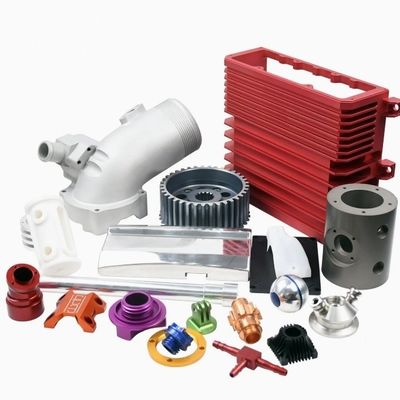 Bagian Otomotif Aluminium 7075/6061-T6/5083/2017/ ISO9001 Kontrol Kualitas CNC Machining 5 Axis Mesin Untuk Bagian Presisi Tinggi