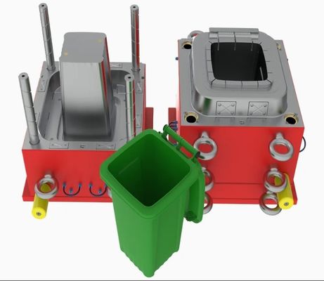 100L 120L 240L 660L 1100L Plastic Dustbin Trash Can Waste Bin Trash Bin Bucket Injeksi bekas bekas cetakan