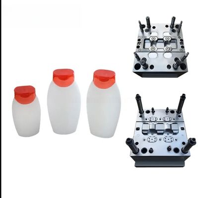 Kualitas tinggi dibuat Plastik Injeksi Flip Top Cap Cetakan / Cap Untuk Botol Cetakan